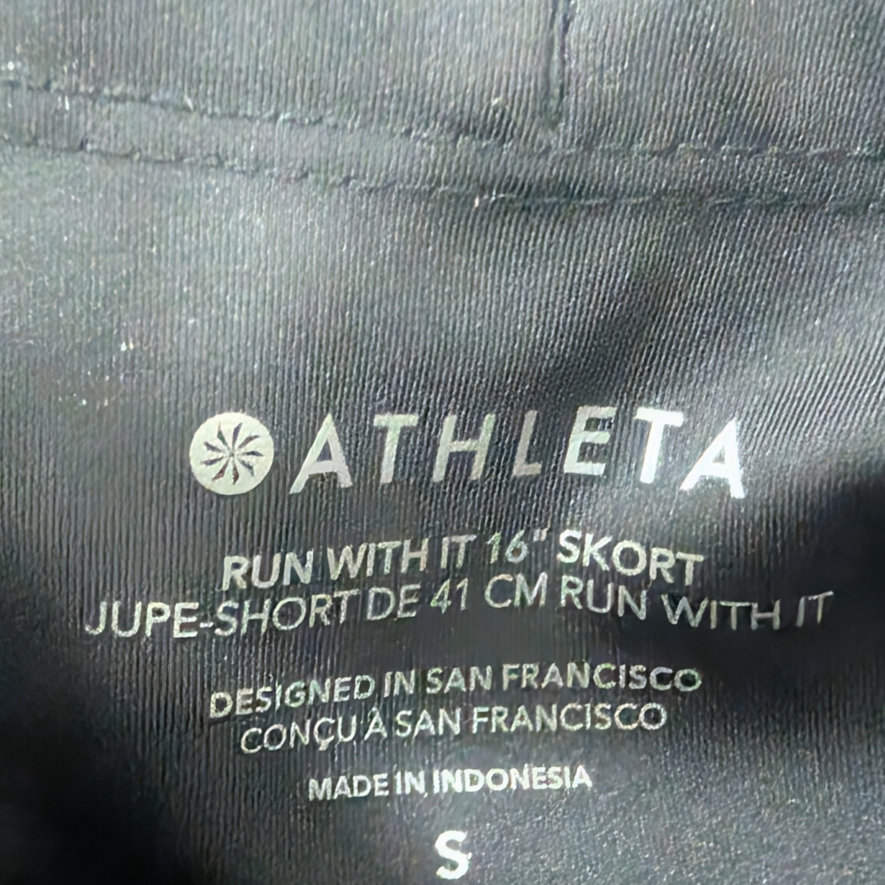 Athleta Women's Black Skort - Picture 4 of 10